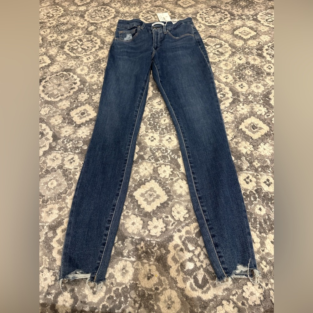 Good American good legs extreme stiletto jeans